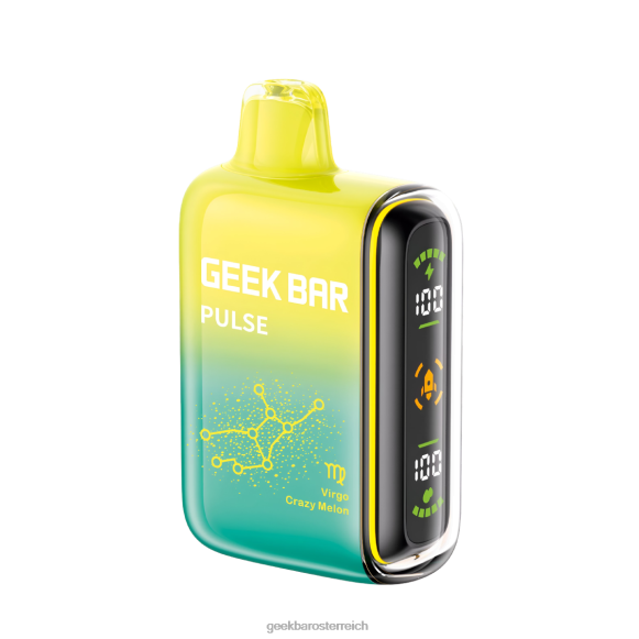 Geek Bar E Zigarette - Geek Bar Pulse 15.000 Einweg-Vaporizer Jungfrau verrückte Melone 826TL66