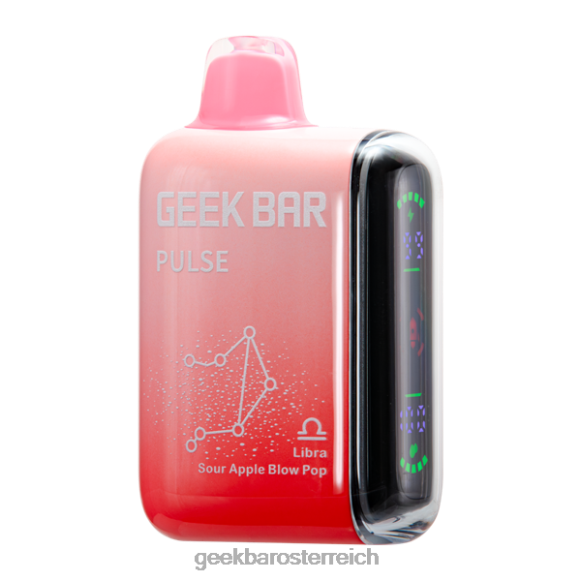 Geek Bar E Zigarette - Geek Bar Pulse 50 mg saurer Apfelpop 826TL6