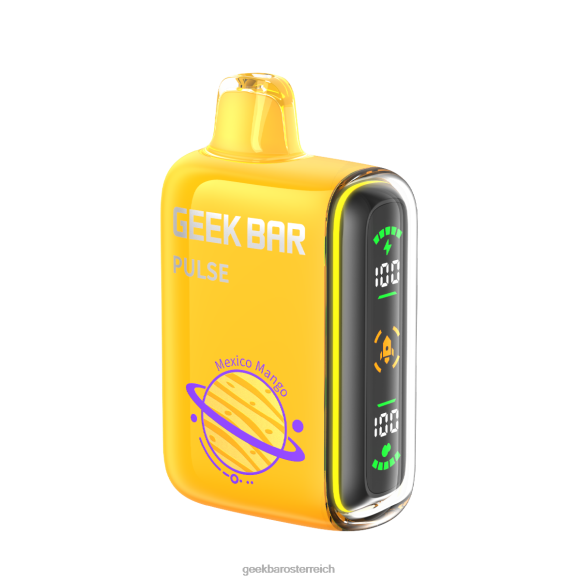 Geek Bar Einweg E-Zigarette - Geek Bar Pulse 15.000 Einweg-Vaporizer Mexiko-Mango 826TL55