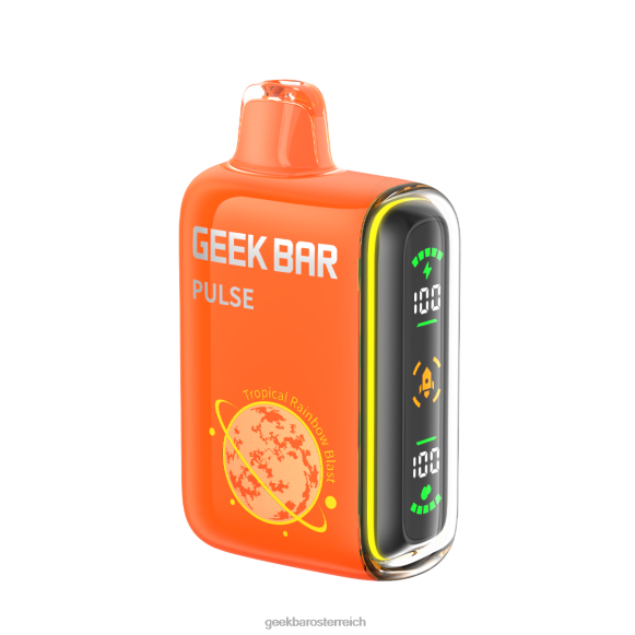 Geek Bar Einweg E-Zigarette - Geek Bar Pulse 15.000 Einweg-Vaporizer tropische Regenbogenexplosion 826TL65