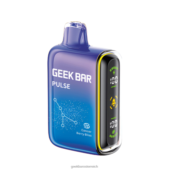 Geek Bar Flavors - Geek Bar Pulse 15.000 Einweg-Vaporizer Krebsbeeren-Glückseligkeit 826TL47