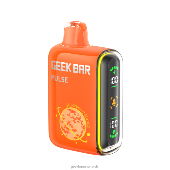 Geek Bar Kaufen - Geek Bar Pulse 15.000 Einweg-Vaporizer Erdbeer-Mango 826TL63