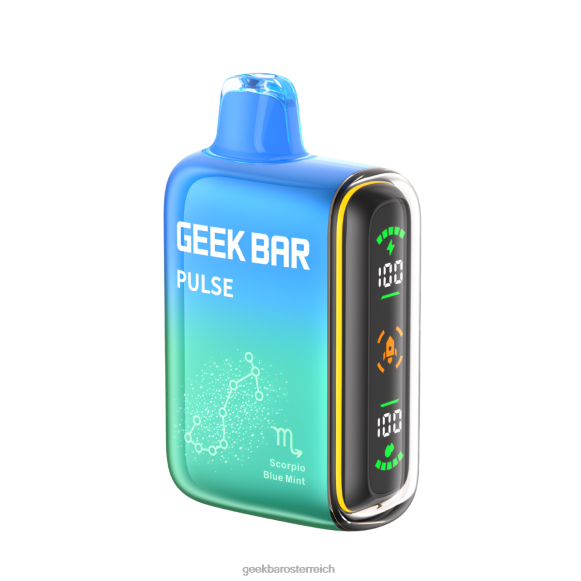 Geek Bar Vape - Geek Bar Pulse 15.000 Einweg-Vaporizer Skorpionblau-Minze 826TL60