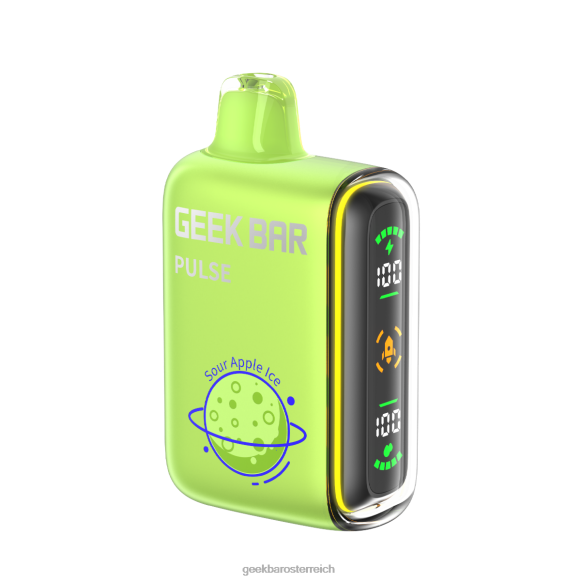 Geek Bar Österreich - Geek Bar Pulse 15.000 Einweg-Vaporizer saures Apfeleis 826TL61